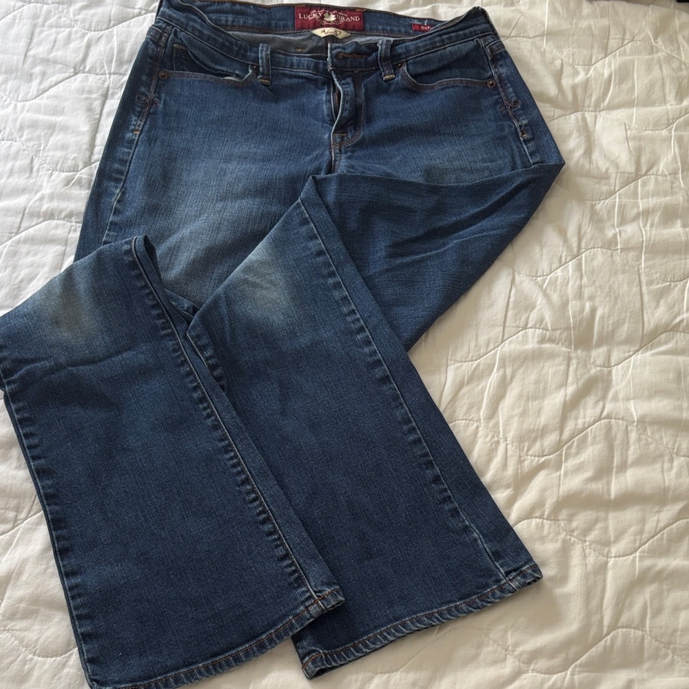 Lucky Brand Dark Blue Flare Jeans